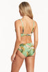 Sea Level Lost Paradise Cross Front Multifit Bra